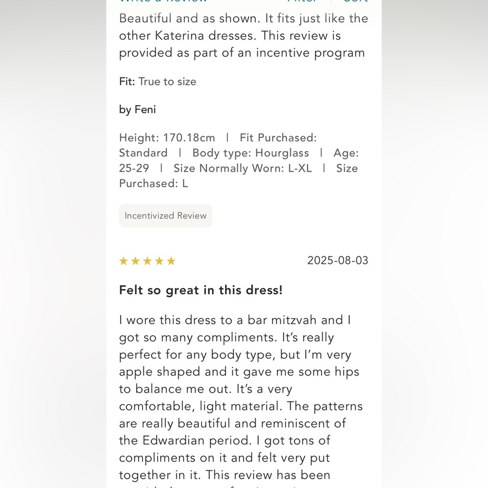 🍀SOLD🍀 Anthropologie NWT The Katerina Button-Front Dress size M. - Picture 13 of 16